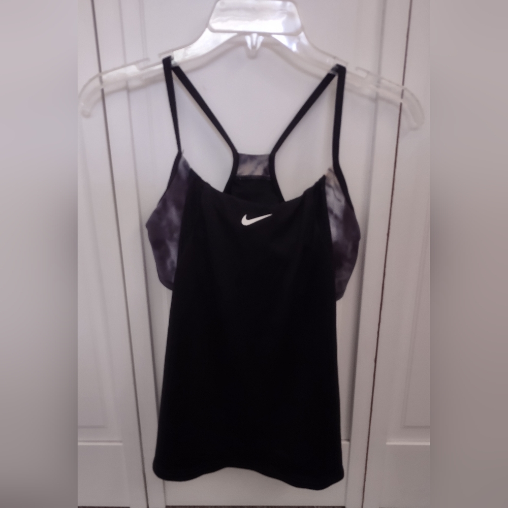 NWT Nike Women's Layered Tankini top. Size S
